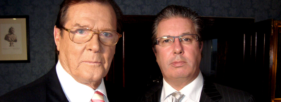 Gerry and Roger Moore